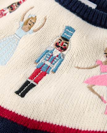 Girls Embroidered Nutcracker Sweater Tutu Dress - New York City Ballet by GYMBOREE