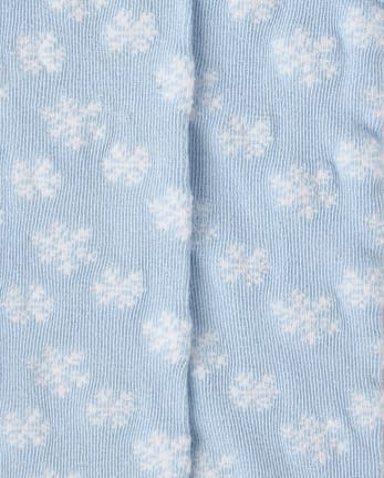 Girls Snowflake Tights 2-Pack - First Frost