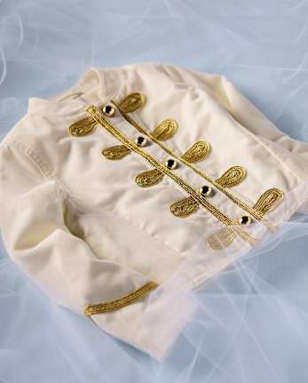 Girls Embroidered Velvet Band Jacket - New York City Ballet by GYMBOREE