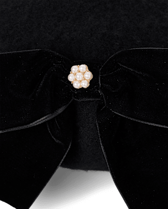Girls Bow Beret - Petit Paris
