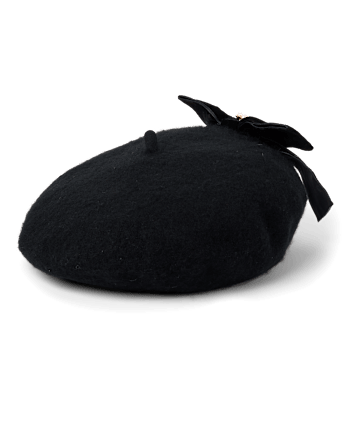 Girls Bow Beret - Petit Paris