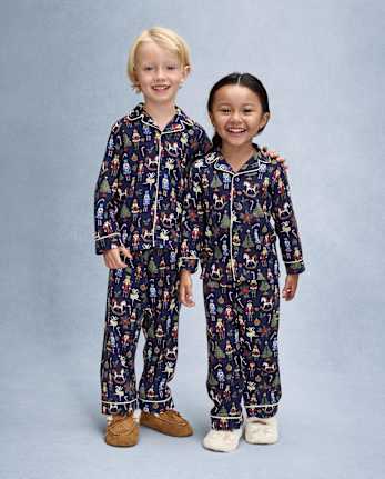 Kids Nutcracker Flannel Pajamas - New York City Ballet by GYMBOREE