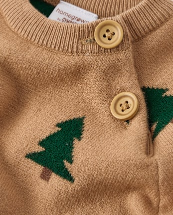 Baby Boys Intarsia Tree 2-Piece Outfit Set - Homegrown by Gymboree