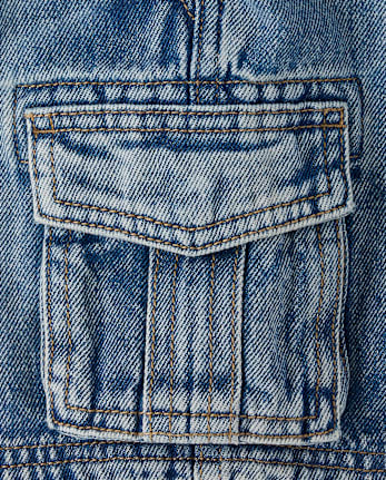 Short cargo en jean pour garçon - Little Essentials