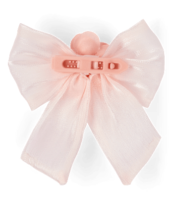 Lot de 2 pinces à cheveux à nœud et rosette pour filles - Petit Paris