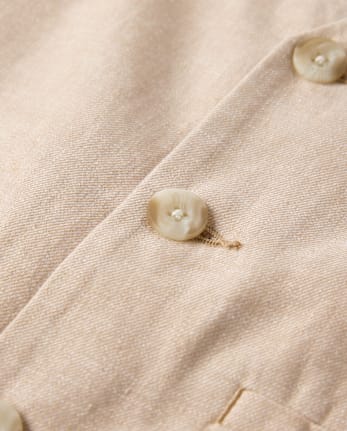 Gilet en lin mélangé pour garçon - Occasions spéciales