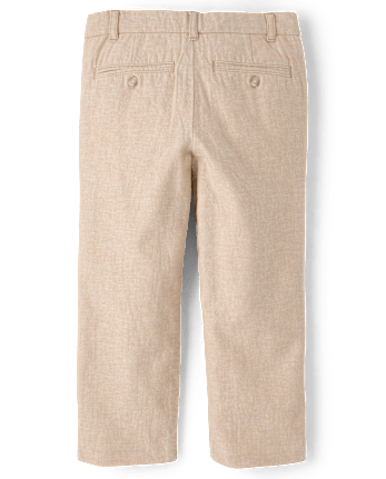 Pantalon habillé en lin mélangé pour garçon - Occasions spéciales