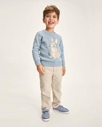 Pantalon habillé en lin mélangé pour garçon - Occasions spéciales