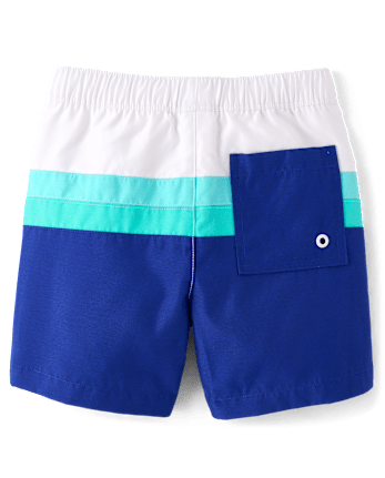 Maillots de bain garçon colorblock - Boutique de maillots de bain