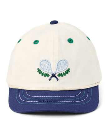 Boys Embroidered Tennis Baseball Hat - Club House