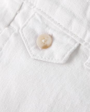 Pantalon chino à revers en lin mélangé pour garçon - Collection Lin