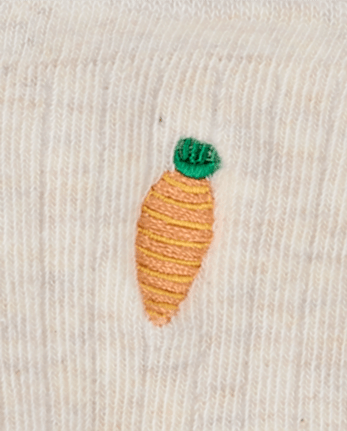 Chaussettes brodées lapin pour garçon, lot de 3 - Jardin enchanté