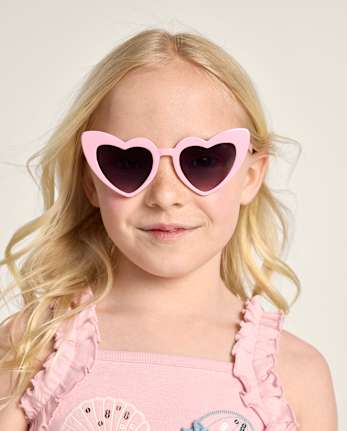 Girls Gingham Sunglasses 2-Piece Accessory Set - Swim Shop