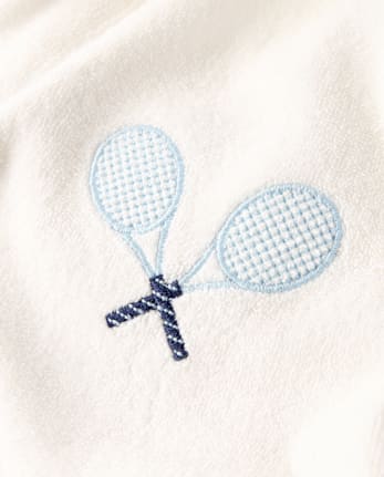 Kids Embroidered Tennis Terry Polo - Club House