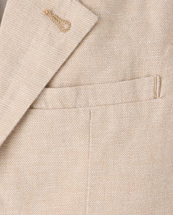 Boys Linen-Blend Blazer - Special Occasions