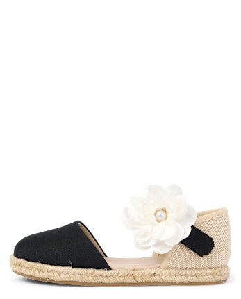 Girls Flower Espadrilles - Petit Paris