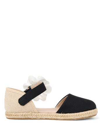Girls Flower Espadrilles - Petit Paris