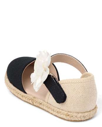 Girls Flower Espadrilles - Petit Paris