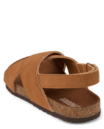 Boys Cross Strap Sandals - Little Essentials