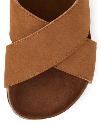 Boys Cross Strap Sandals - Little Essentials
