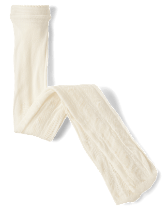 Girls Floral Microfiber Tights - Petit Paris