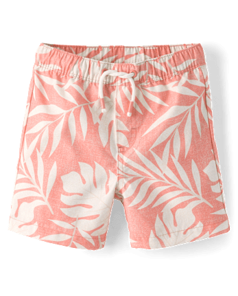 Maillots de bain garçon à motif de feuilles tropicales - Boutique de maillots de bain