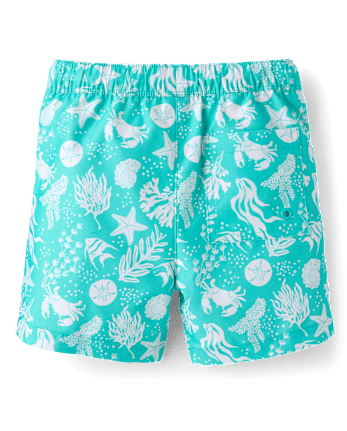 Boys Sea Creature Swim Trunks - Swim Shop