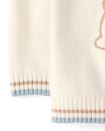 Ensemble 2 pièces pour bébé avec pull brodé silhouette de lapin - Homegrown by Gymboree