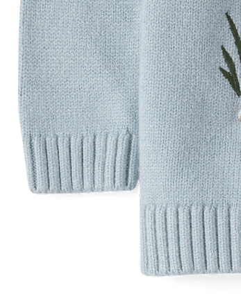 Baby Boys Applique Bunny Sweater 2-Piece Outfit Set - Homegrown by Gymboree