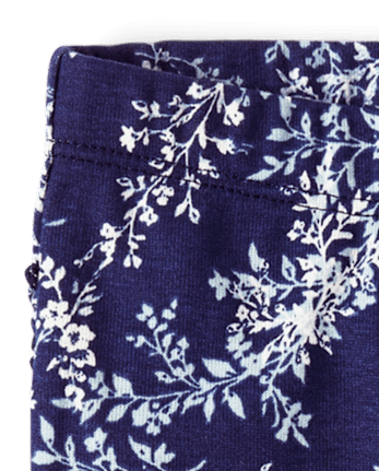 Girls Floral Ruffle Leggings 3-Pack - Homegrown by Gymboree