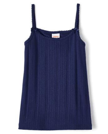 Girls Pointelle Cami 3-Pack - Little Essentials