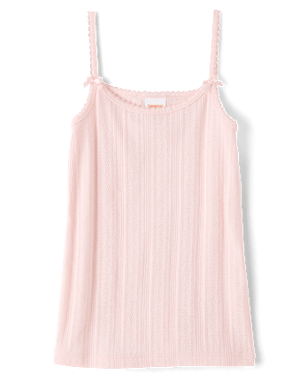 Girls Pointelle Cami 3-Pack - Little Essentials