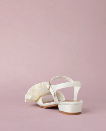 Girls Rosette Faux Pearl Heels - Marchesa Mini x Gymboree