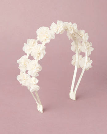 Girls Floral Faux Pearl Headband - Marchesa Mini x Gymboree