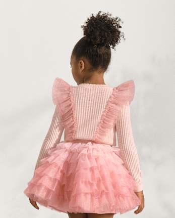 Girls Gem Glitter Flutter Cardigan - Marchesa Mini x Gymboree