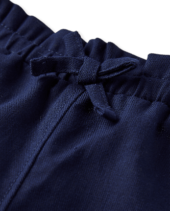 Girls Ruffle Pull On Shorts - Little Essentials