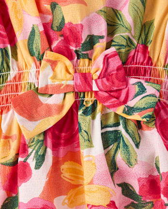 Girls Floral Tassel Cover-Up - Swim Shop