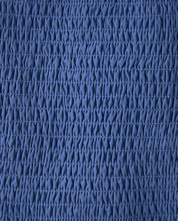 Girls Embroidered Eyelet Smocked Top - Driftwood Bay