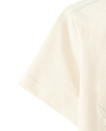 Boys Embroidered Turtle Top - Amalfi Coast