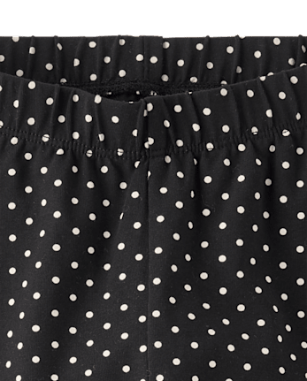Girls Polka Dot Leggings - The Leopard Edit