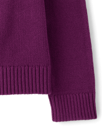 Girls Embroidered Deer Sweater - Countryside Manor