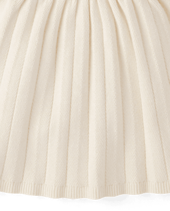 Girls Buckle Mock Neck Sweater Dress - Countryside Manor