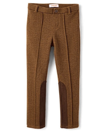 Girls Contrast Textured Jeggings - Countryside Manor