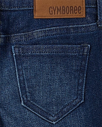 Girls Bow Wide Leg Jeans - Little Essentials