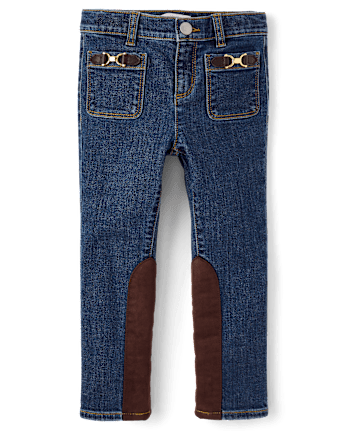 Girls Denim Riding Pants - Countryside Manor