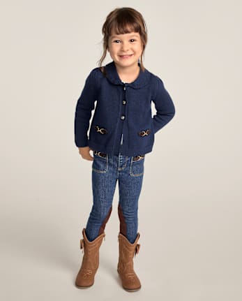 Girls Denim Riding Pants - Countryside Manor