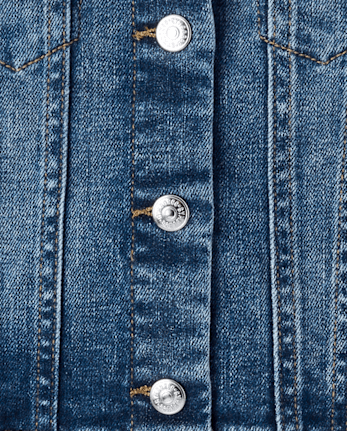 Girls Flutter Denim Jacket - Little Essentials