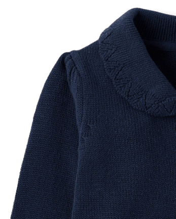 Girls Peter Pan Cardigan - Countryside Manor