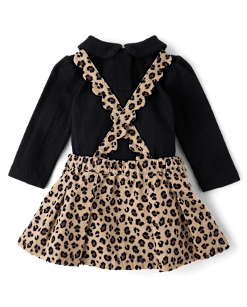 Baby Girls Leopard 2-Piece Outfit Set - The Leopard Edit