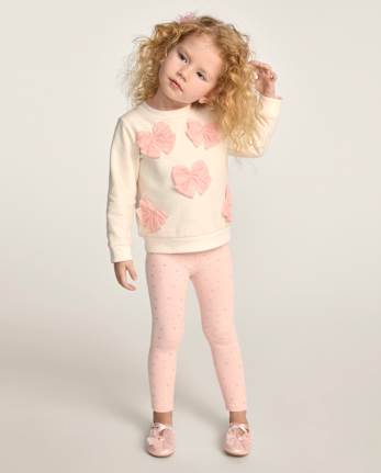 Leggings à paillettes pour filles - Le Petite Ballet